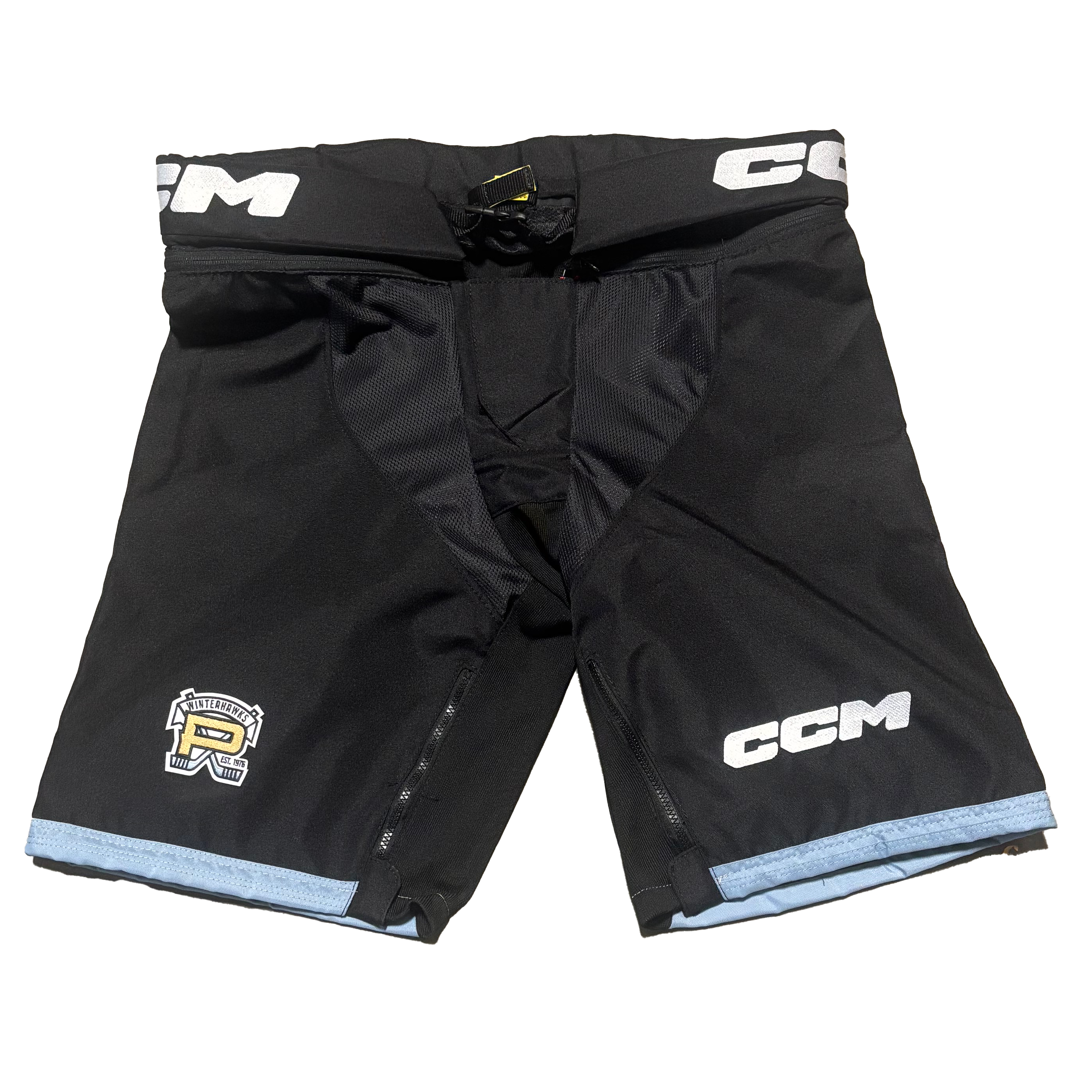 CCM PPPTKCV2- New Pro Stock Pant Shell (Black/Teal)